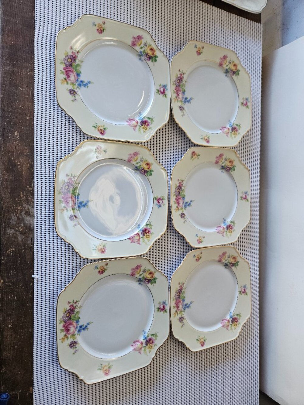 Vintage Bavaria Tirschenreuth Plates (G6)